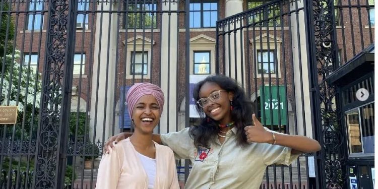 Ilhan Omar’s Daughter Suspended from College for Involvement in Anti-Israel Encampment