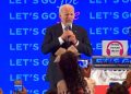 Biden’s Post Debate Blunder: ‘I Wanna Go Home with Ya’ Has Crowd Scratching Their Heads[VIDEO]