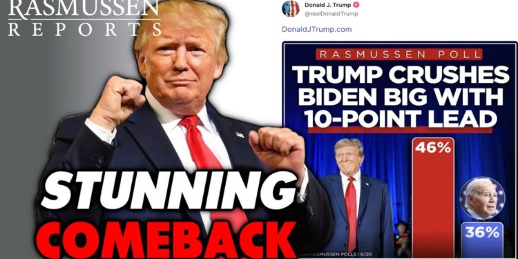 Rasmussen Polling Drops a Nuclear Bomb on Joe Biden and the MSM