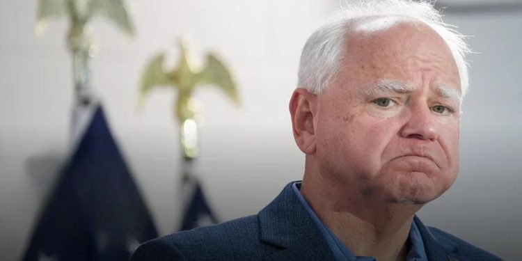Tim Walz Caught in Lie: Never Served in Operation Enduring Freedom (PHOTO/VIDEO)