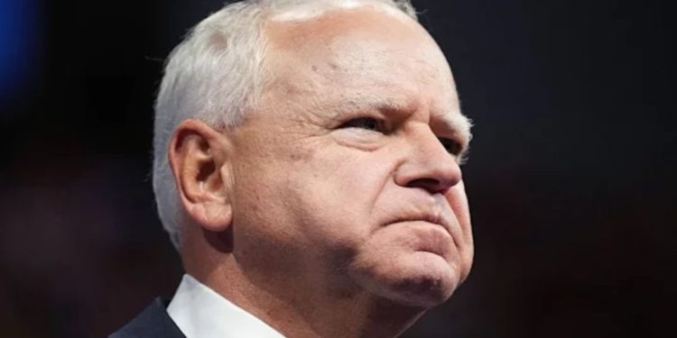 Kamala Veep Pick Tim Walz Caught in $250 Million ‘Feeding Our Future’ FRAUD Probe