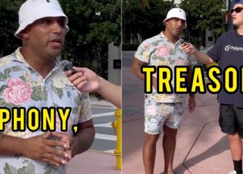 “F*ck Kamala, F*ck The Democrats. They All Need to Be Locked Up for Treason” – Black Man SHREDS Kamala in Street Interview