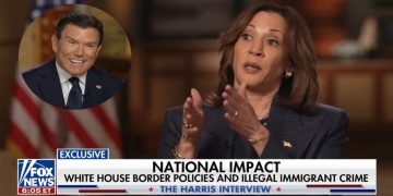 Kamala Harris Loses it During Tense Interview with Bret Baier