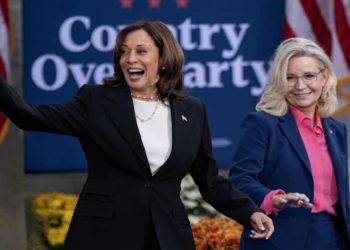 Liz Cheney, Suffering from TDS Level 8, Campaigns With Kamala Harris Against Donald Trump, Ending Her Political Career