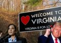 New Poll Shows Virginia Could Flip as Trump Closes in on Harris