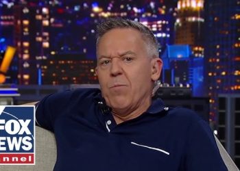 Comedy Break Greg Gutfeld Holds Hilarious Trump-Harris Debate Parody (Video)