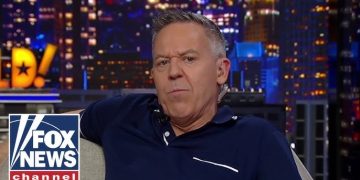 Comedy Break Greg Gutfeld Holds Hilarious Trump-Harris Debate Parody (Video)
