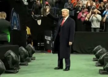 Philadelphia Crowd Explodes for Trump at NCAA Finals — Fake News CBS Says ‘Mixed Reactions’
