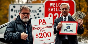 Pennsylvania Betrays EV Owners with New Punishing $200 Vehicle Registration Fees