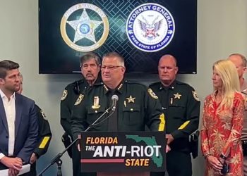 Florida Sheriff Delivers a Bone-Chilling Message to Leftists and Illegal Aliens Planning to Riot in His County (VIDEO)