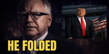 Walz Folded After a Phone Call With Trump