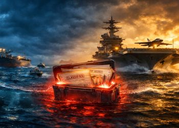 US Navy Steps in To Secure Strait of Hormuz Traffic While Trump Warns China To Stay Out of It