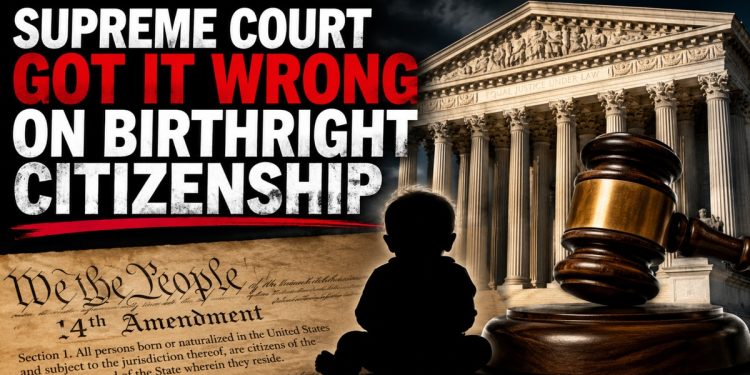 Here’s Why Chief Justice Roberts Got Birthright Citizenship Wrong