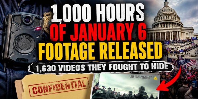 More Than 1,600 January 6 Police Videos Are Finally Released