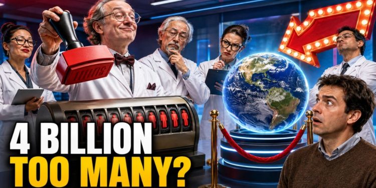 Scientists Want To Eliminate 4 Billion People From the Planet by 2200